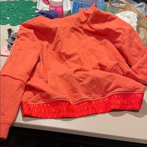Lululemon Orange Pullover